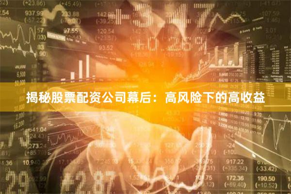 揭秘股票配资公司幕后：高风险下的高收益